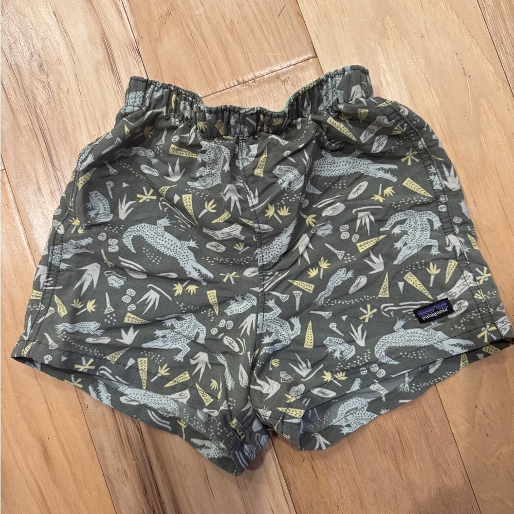 Patagonia Kids' Dinosaur Print Shorts